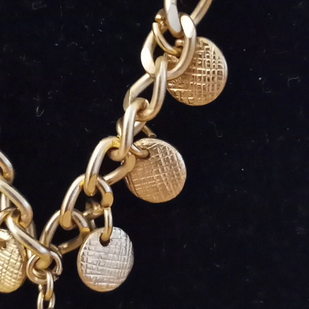 Jasper Stone Goldtone Necklace